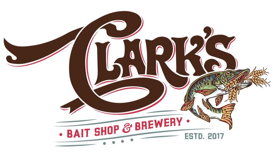 Clark's Bait Shop & Brewery — Ashley Hull Illustration & Design