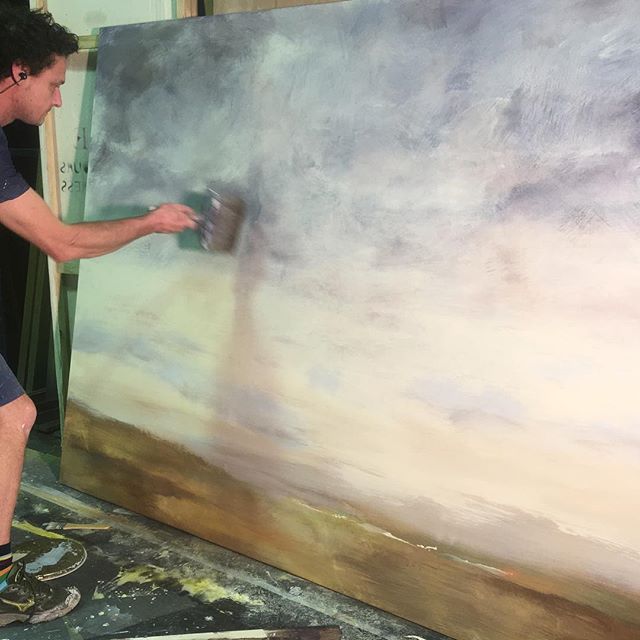 Commissioned artwork for TV show #scenicart