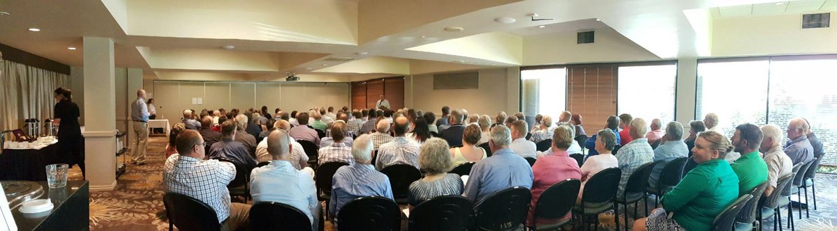 Farmers at the Toowoomba ACCC Dairy Inquiry