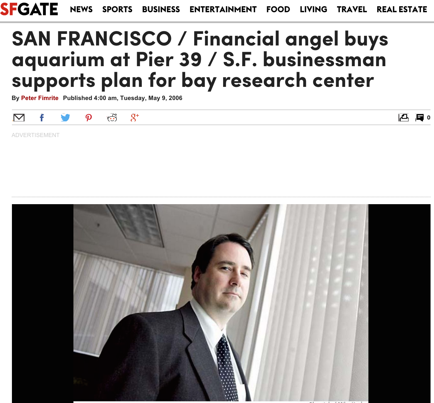 Financial angel buys aquarium at Pier 39 