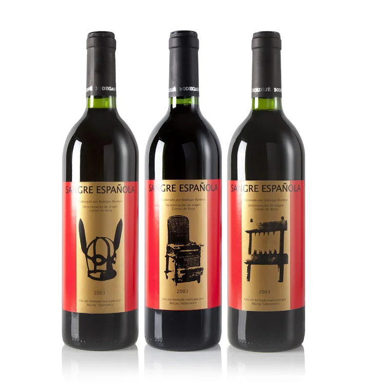 Maciej Toporowicz, Sangre Espanola , 2003, wine edition