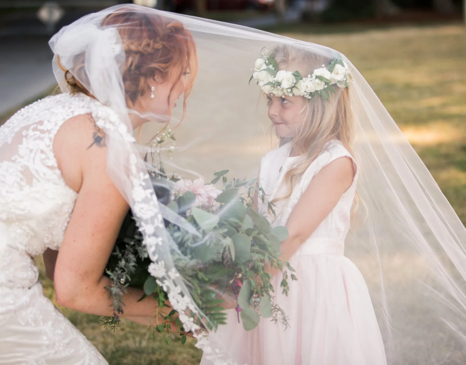 Flower girl crown-Amy Galbraith Photography