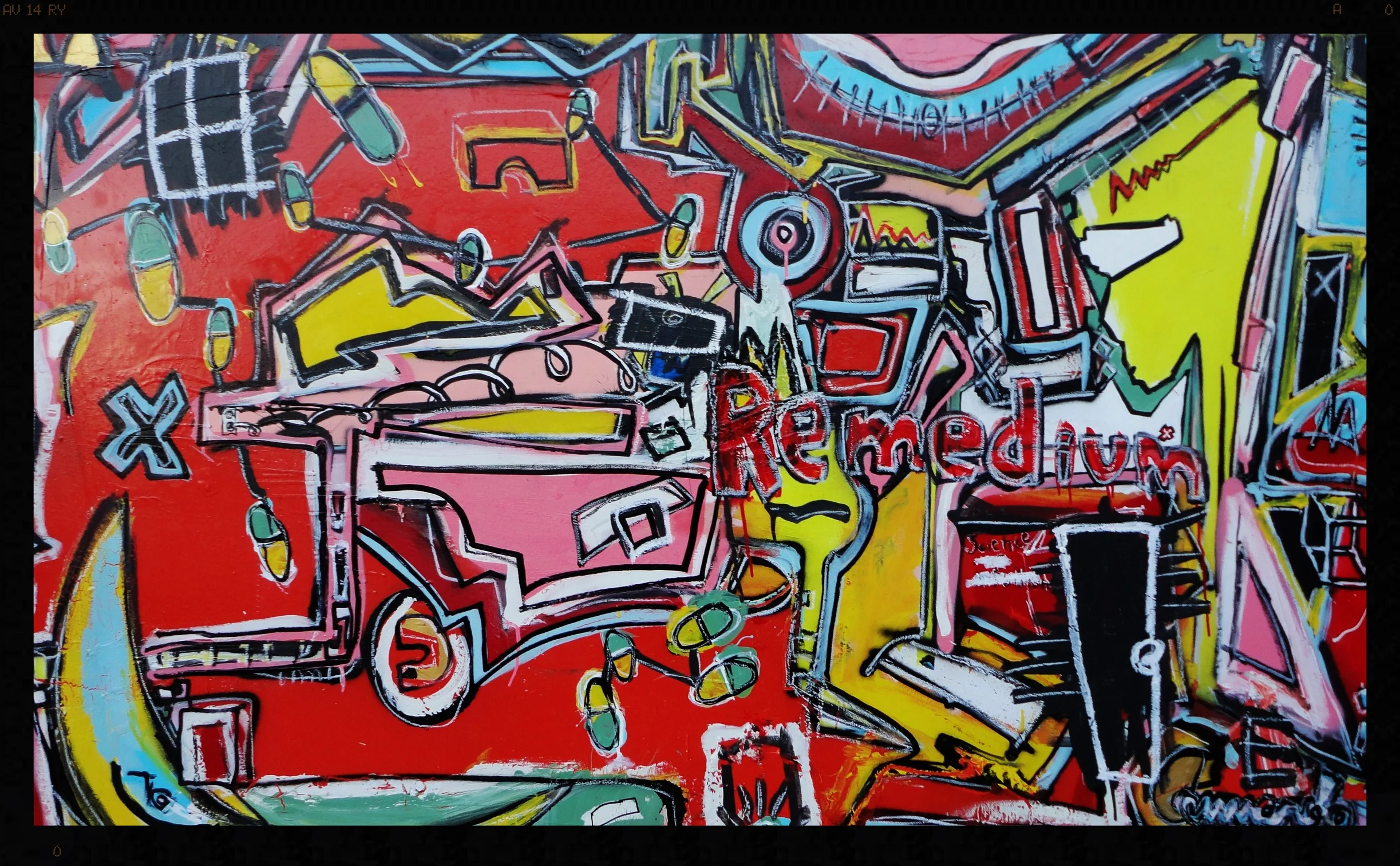 REMEDIUM (2015) // oil on canvas // 46x73 // 3600 