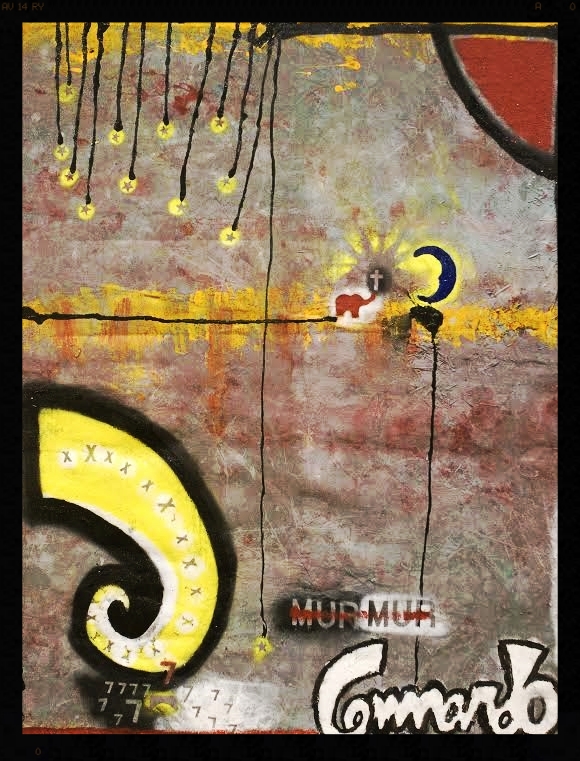 the Elephant Dream (2014) // oil on canvas // 43x33 // 1200