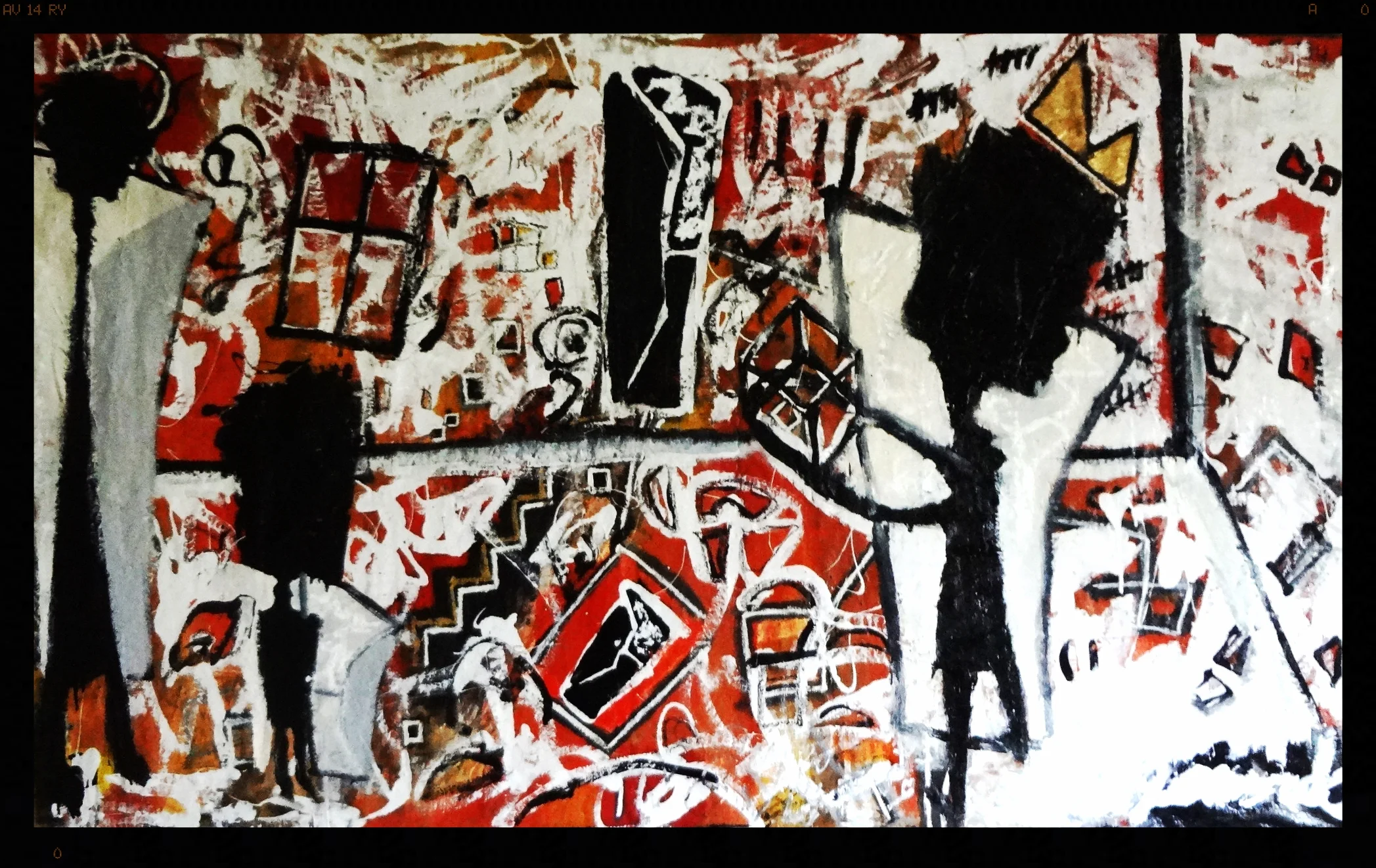 Iching #894 (2013) // oil on canvas // 44x71 // 4800