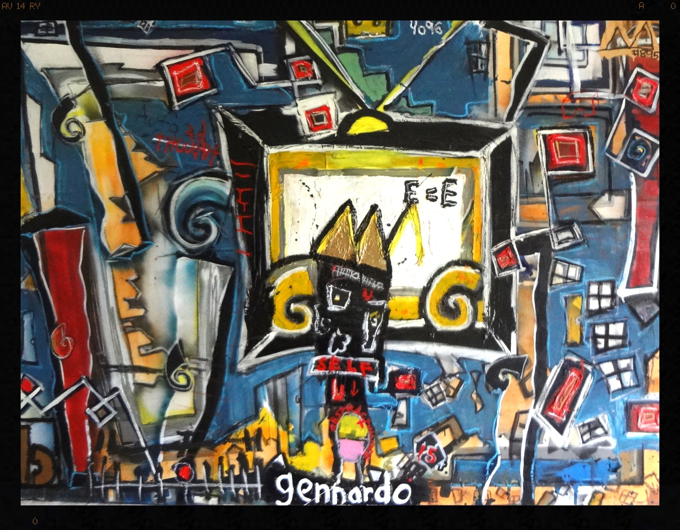 Abstractualized (2011-2015) // oil on canvas // 44x59 // 3800