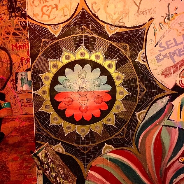 SACRED WEB MANDALA