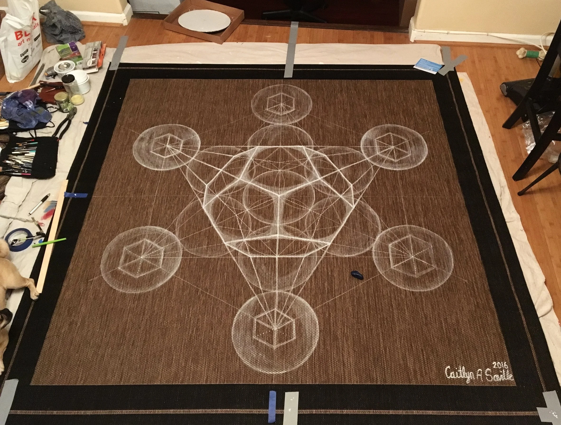"Metatrons Cube/ Dodecahedron"