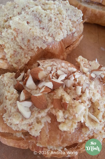 Butter, sugar, eggs, almonds... mmmmm