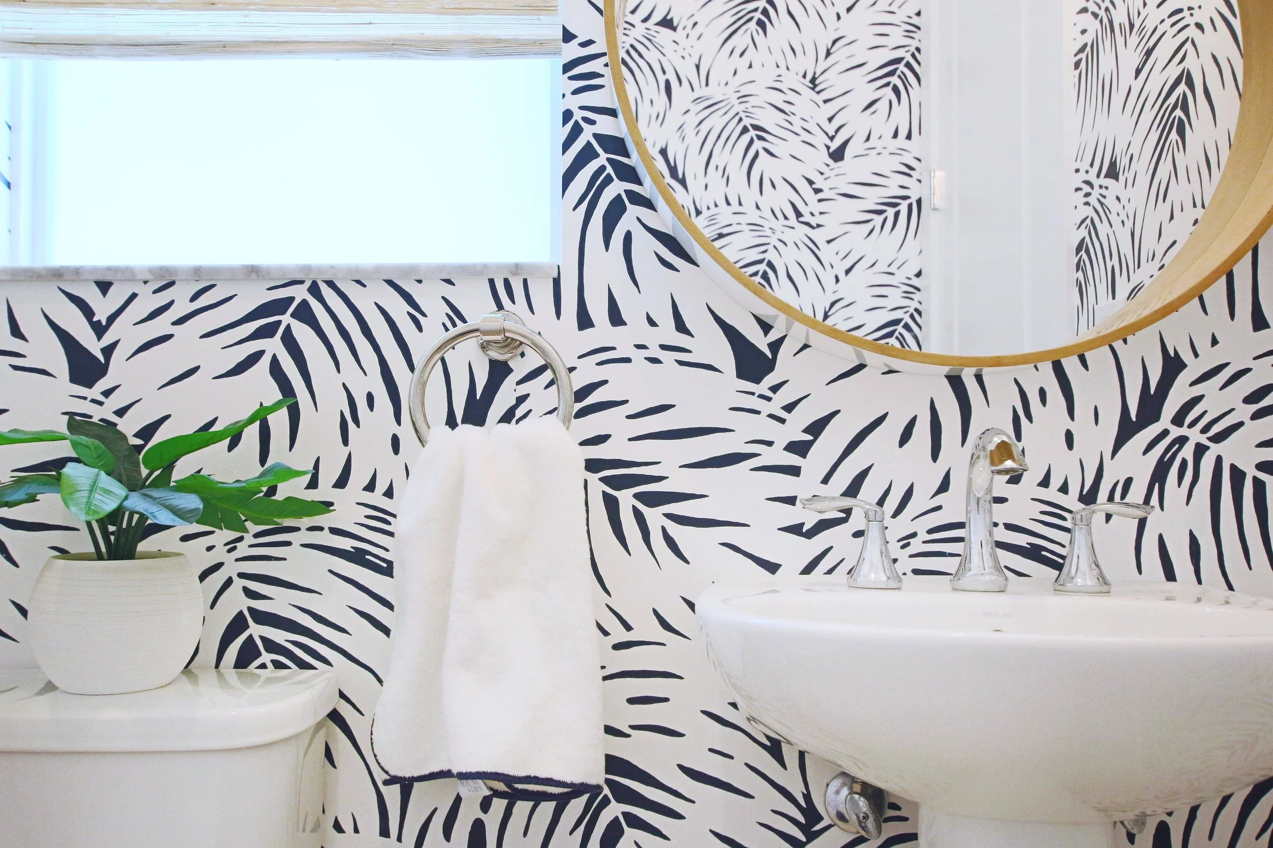 Powder Room Make Over With Serena Lily Shira Bess Interiors