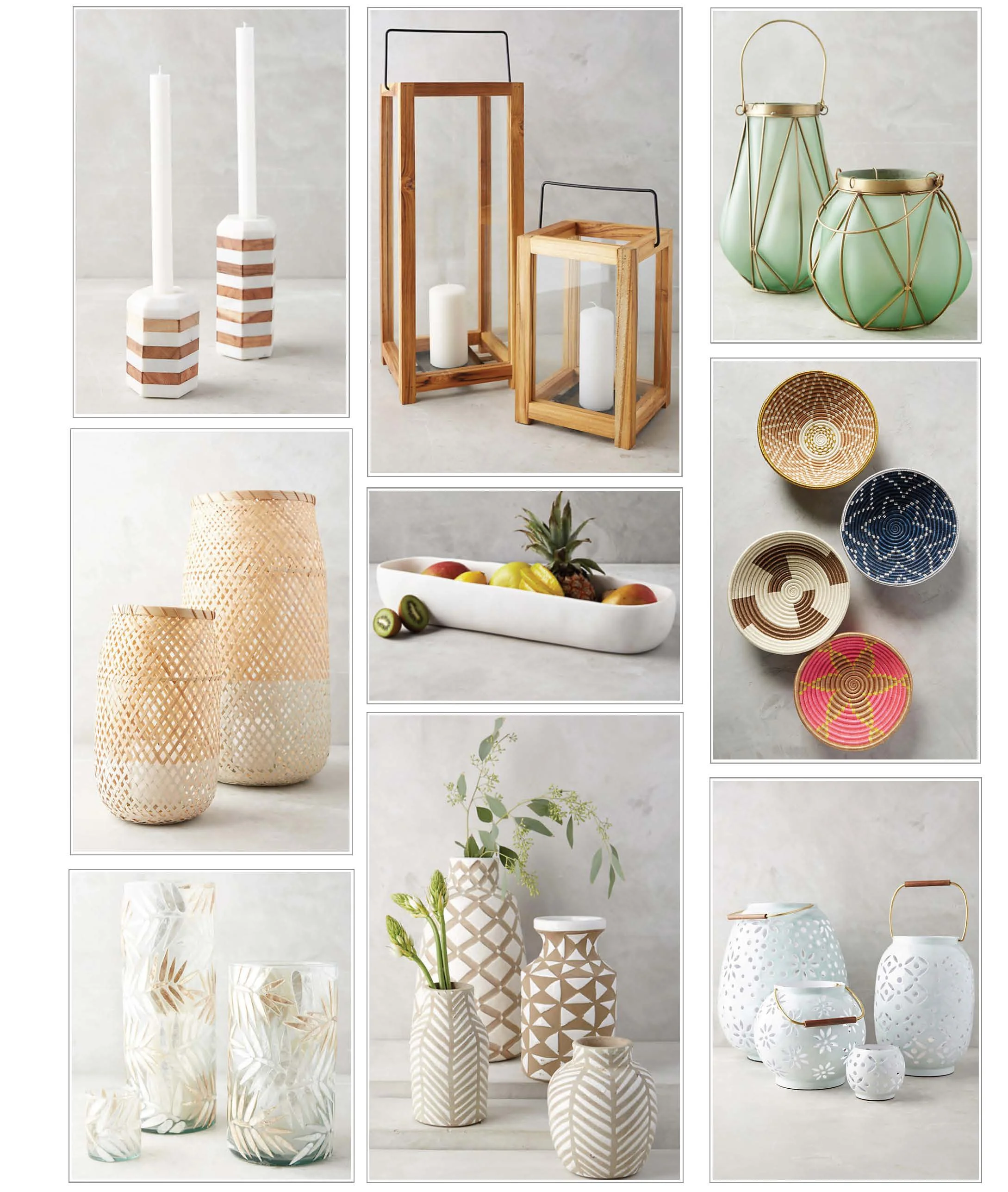 VASES, CANDLE HOLDERS, AND BOWLS, OH MY!