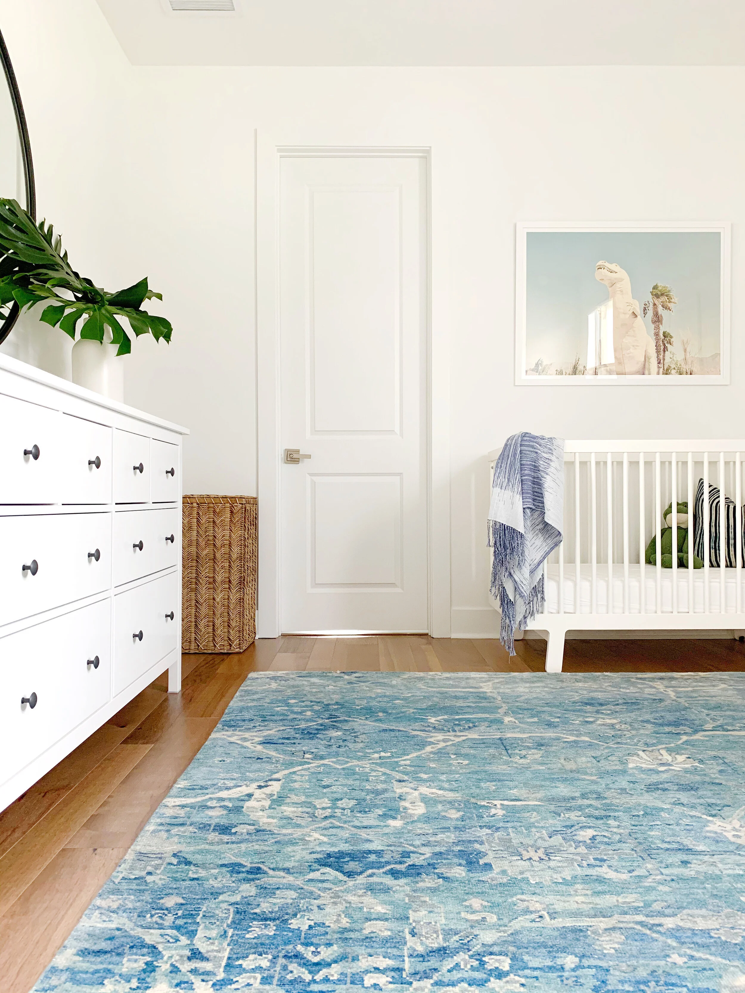 Fraighbors & a Serena & Lily Nursery Rug