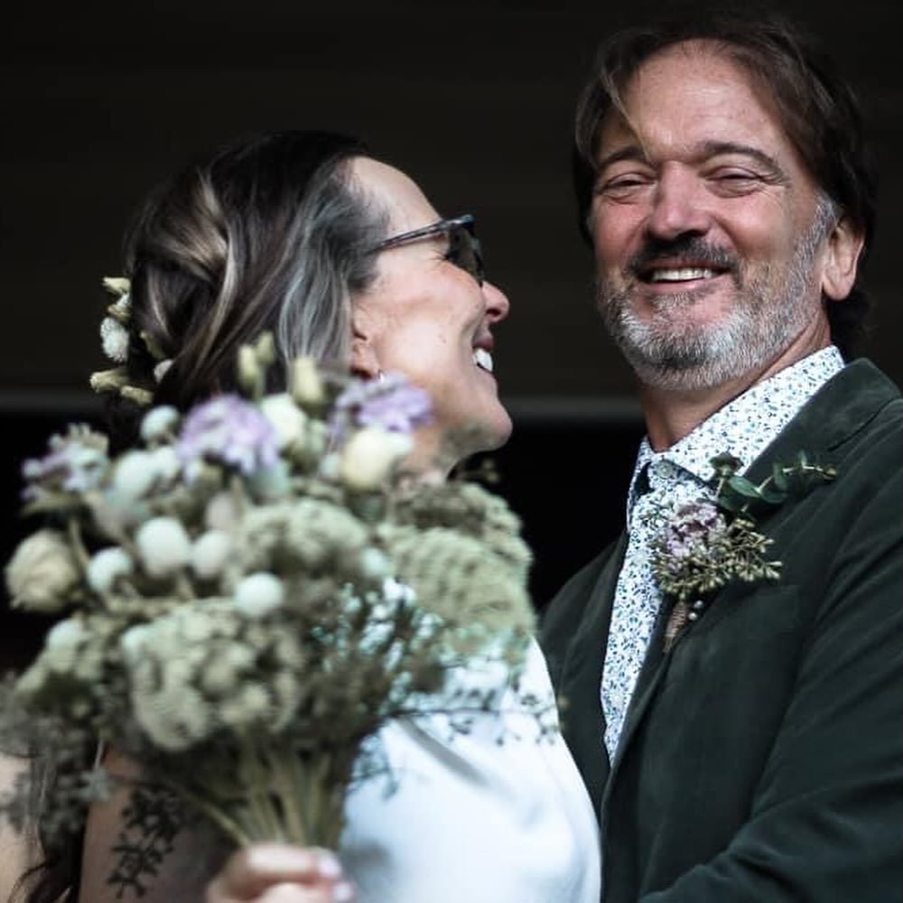 Congratulations to beautiful Jo 🖤James. An absolute celebration of love. Thank you so much for entrusting me with your florals. I had so much fun creating them. 🥰