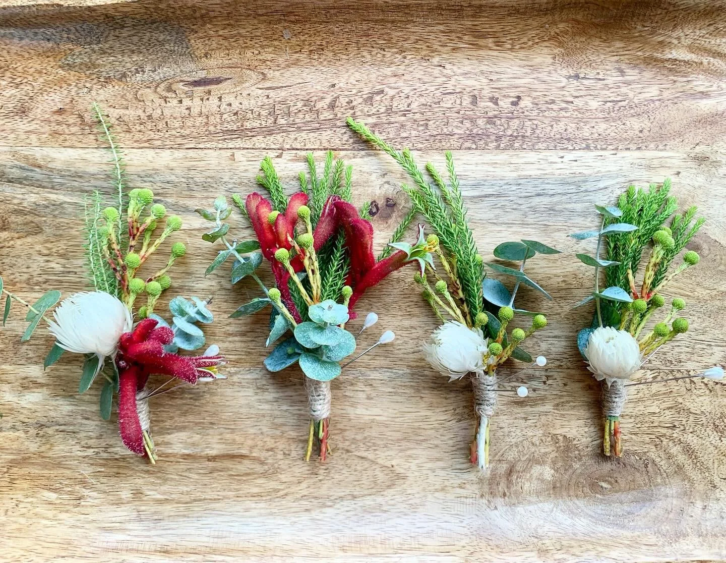 Little native beauties for Carolyn + Michael ✨