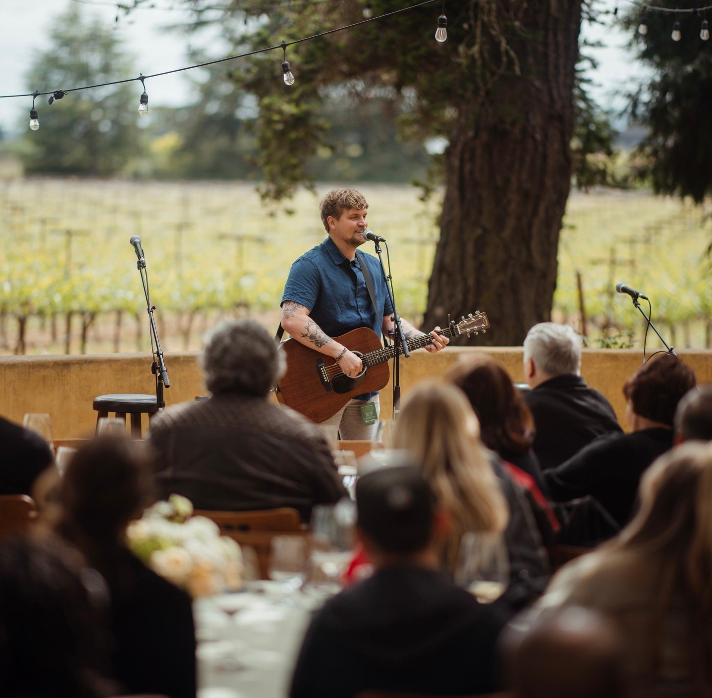 We had such a blast watching @levihummon perform at @backstagewinery for @liveinthevineyard Goes Country!