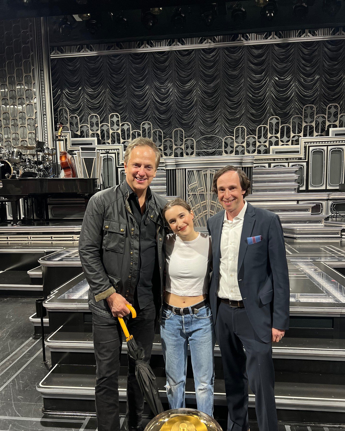 Thanks to @tompoleman and @louiselombard for a special night on Broadway seeing @gracie shine as Connie Francis in the hit show 'Just in Time'!