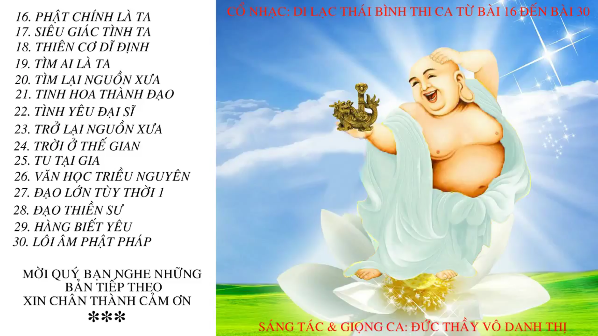 Di Lạc Thái Bình Thi Ca - Lần 2