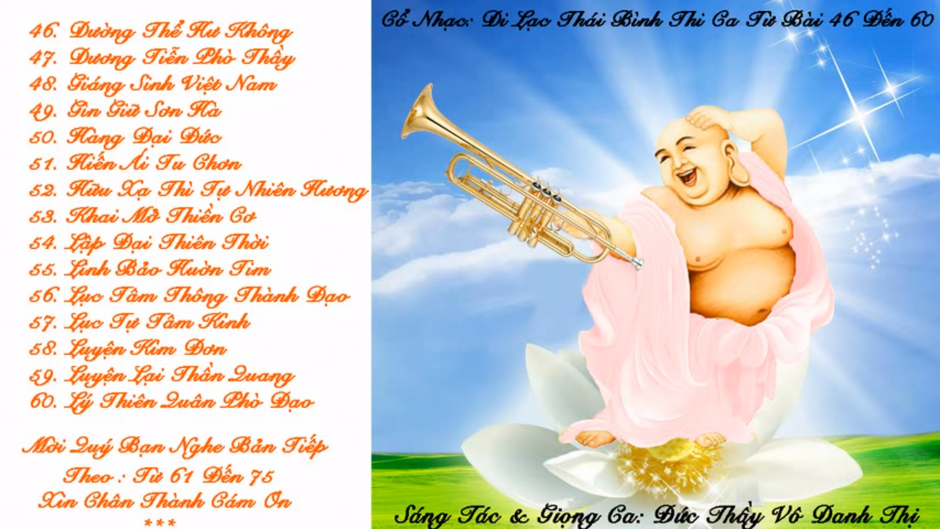 Di Lạc Thái Bình Thi Ca - Lần 4