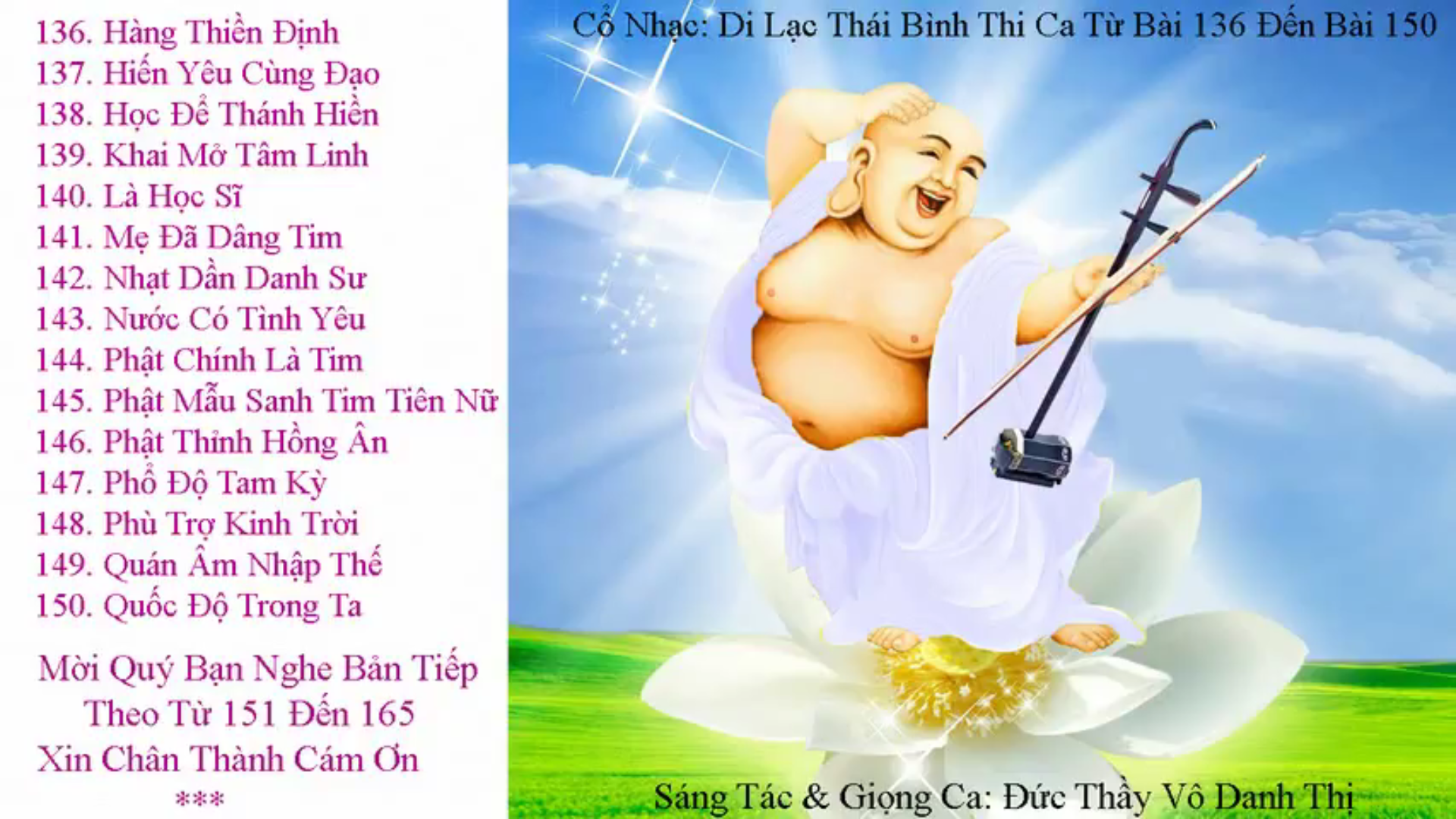 Di Lạc Thái Bình Thi Ca - Lần 10