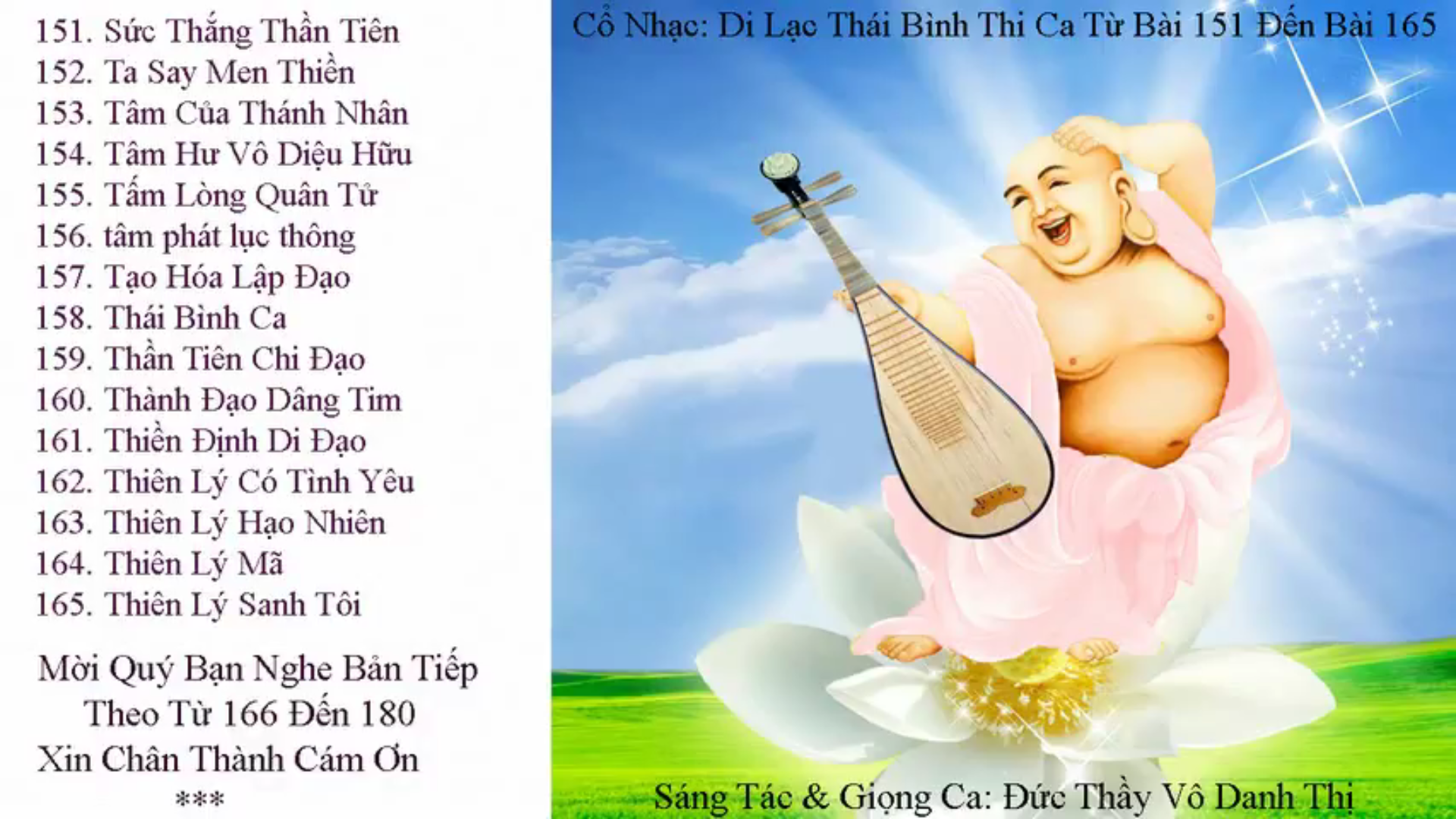 Di Lạc Thái Bình Thi Ca - Lần 11