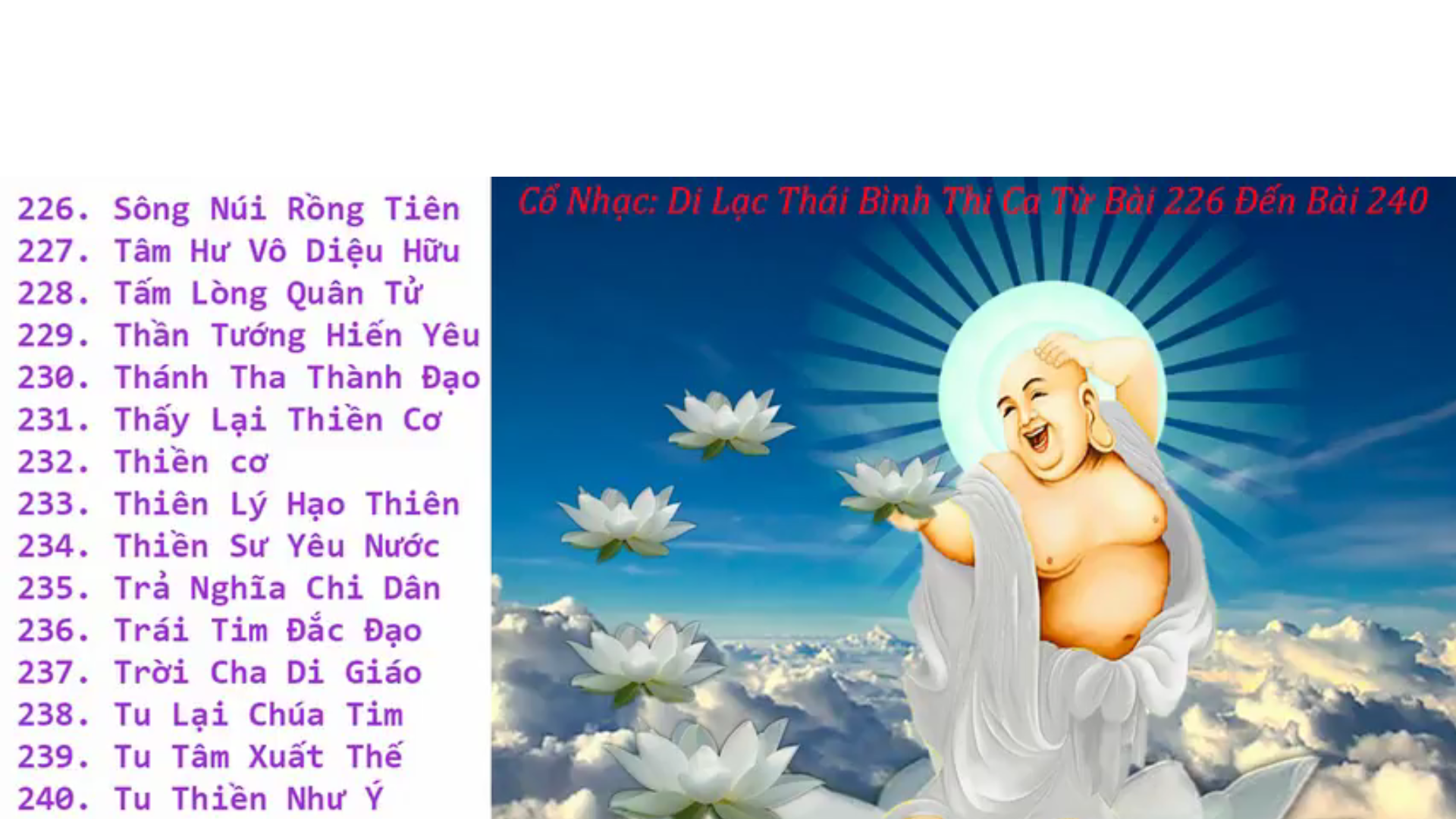 Di Lạc Thái Bình Thi Ca - Lần 16