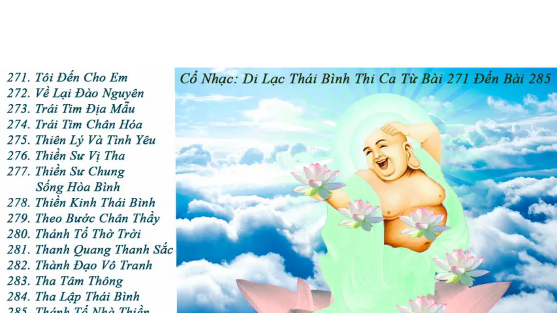 Di Lạc Thái Bình Thi Ca - Lần 19