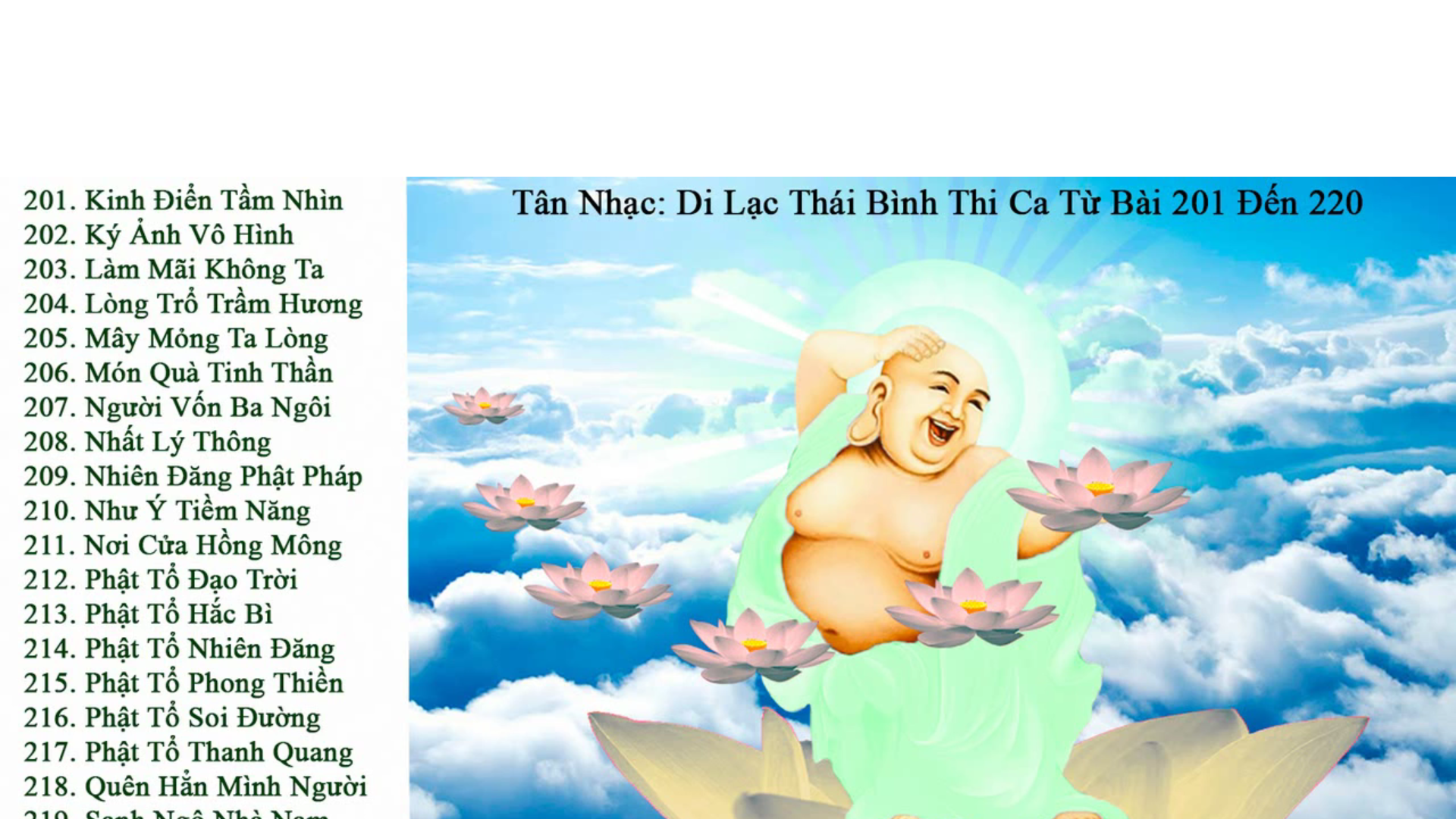 Di Lạc Thái Bình Thi Ca - Lần 11