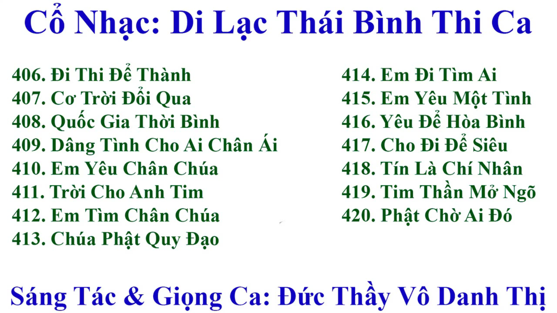Di Lạc Thái Bình Thi Ca - Lần 28