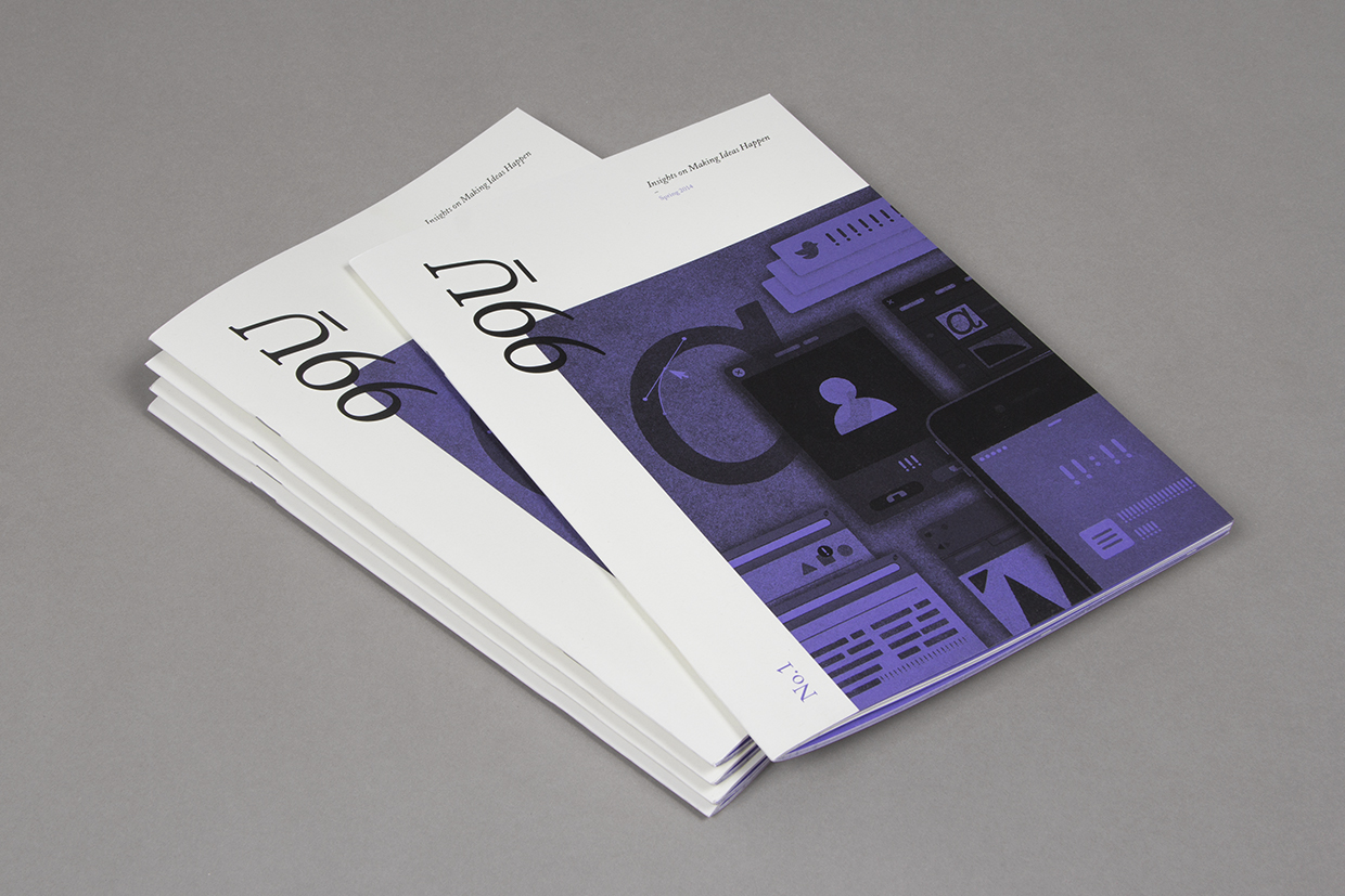 99U Quarterly Magazine Design Issue No. 1 (Copy)