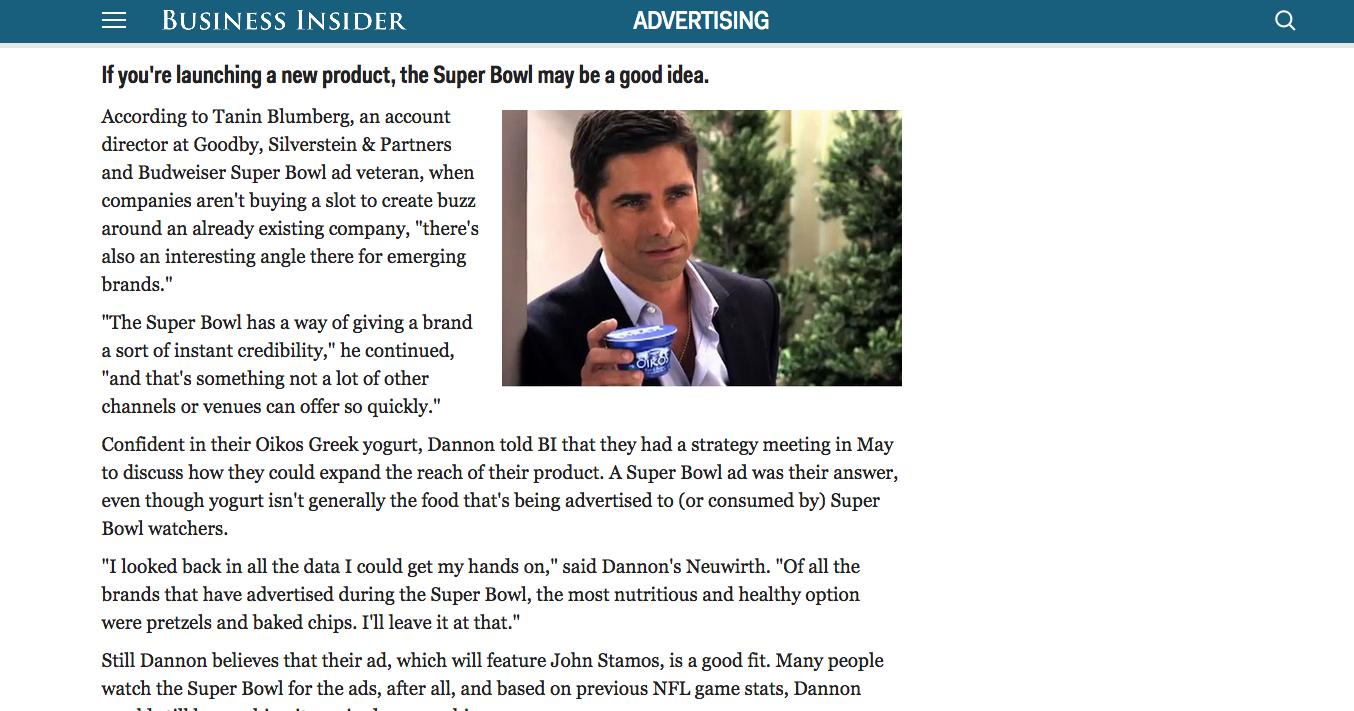 Business Insider Interview (SB Ads)