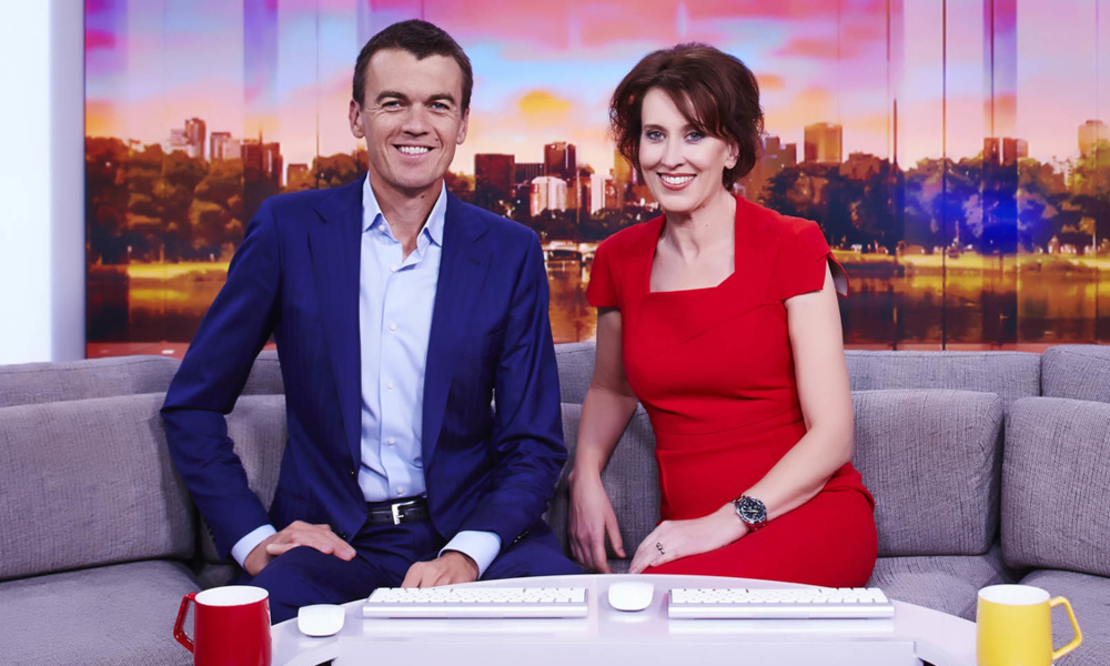 Talking to ABC News Breakfast