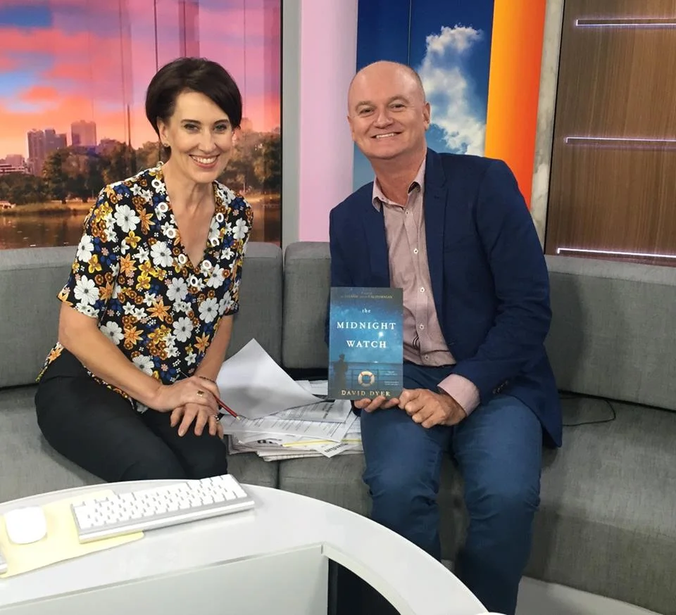 Talking about  The Midnight Watch  with Virginia Trioli on ABC News Breakfast