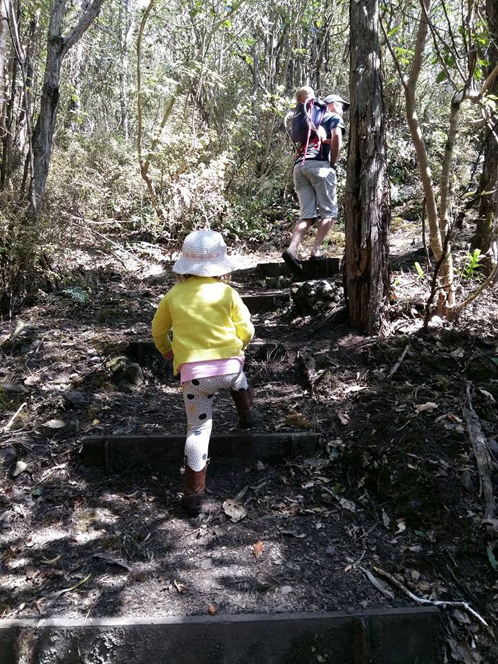 The initial climb