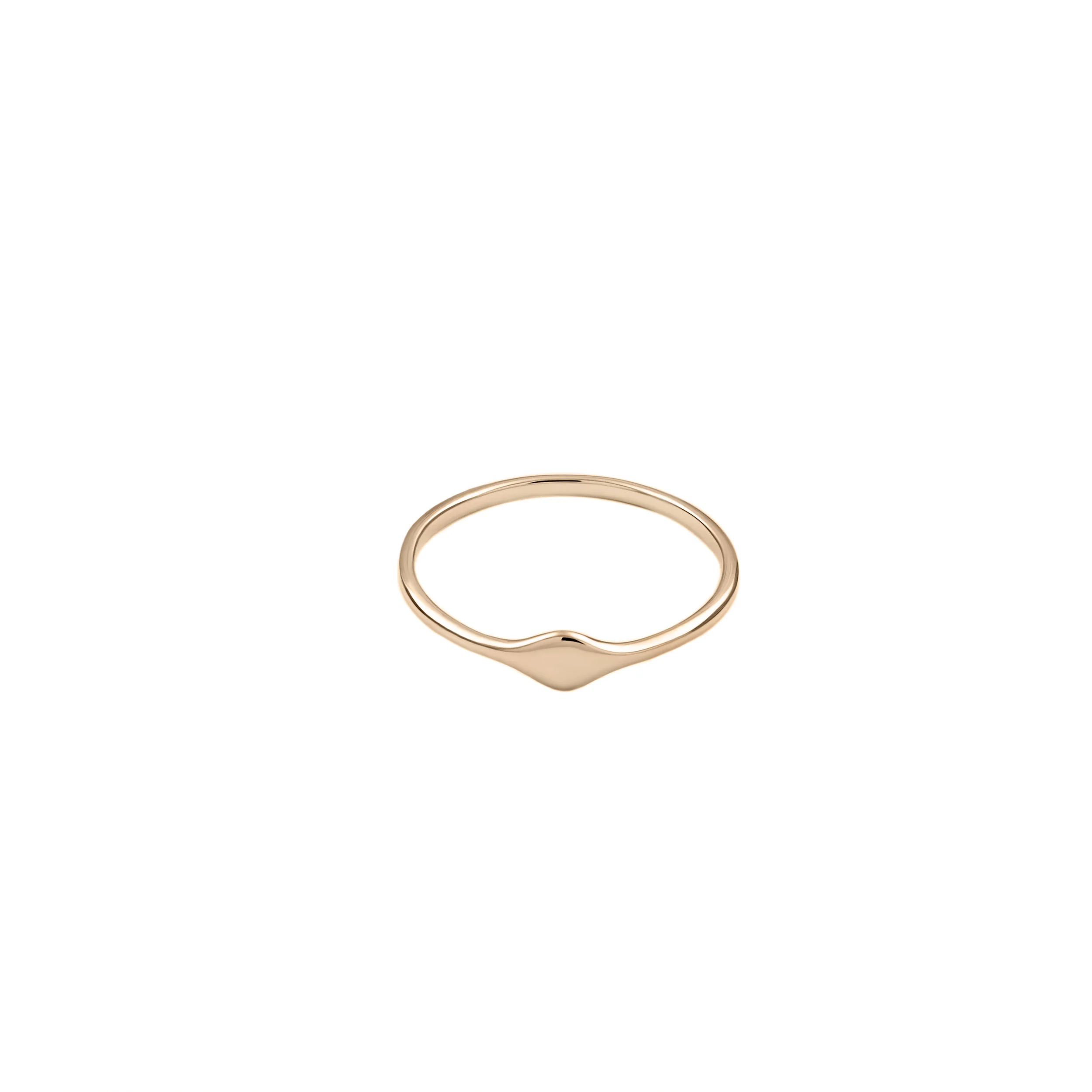 Single Thin and Long Face Ring YG 2.jpg