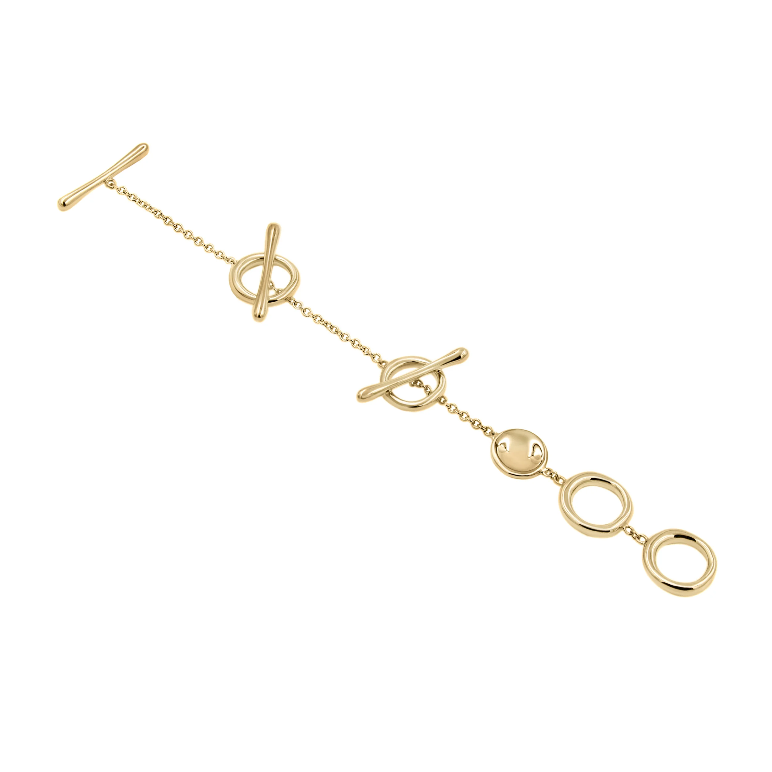 Medium T-Bar Link Bracelet