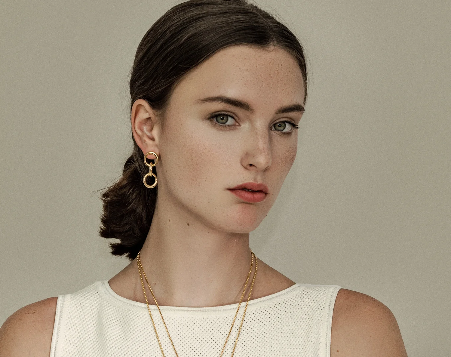 3 Medium Link Earrings