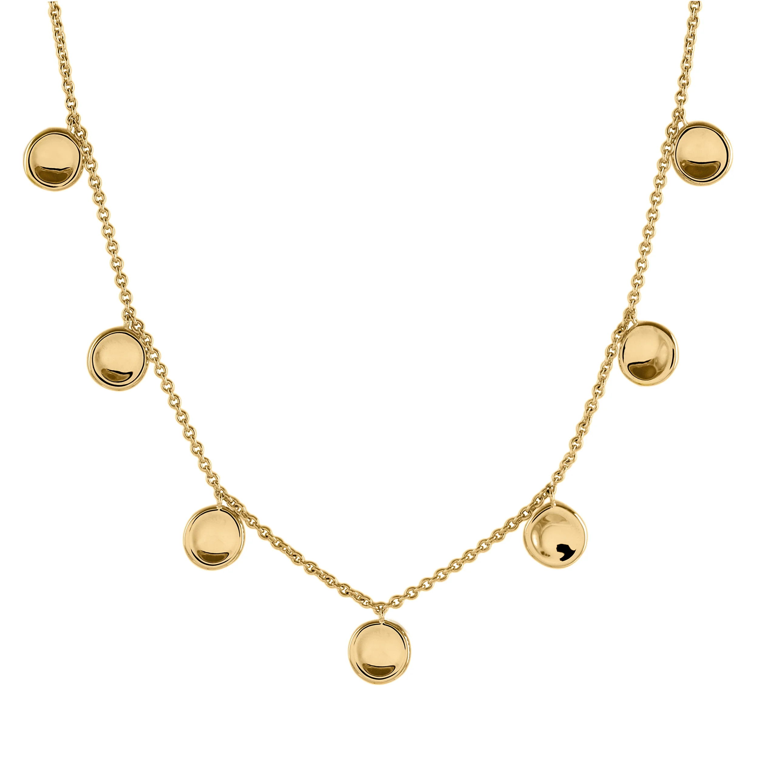 Small Thumbprints Charm Necklace (YG) 1.jpg