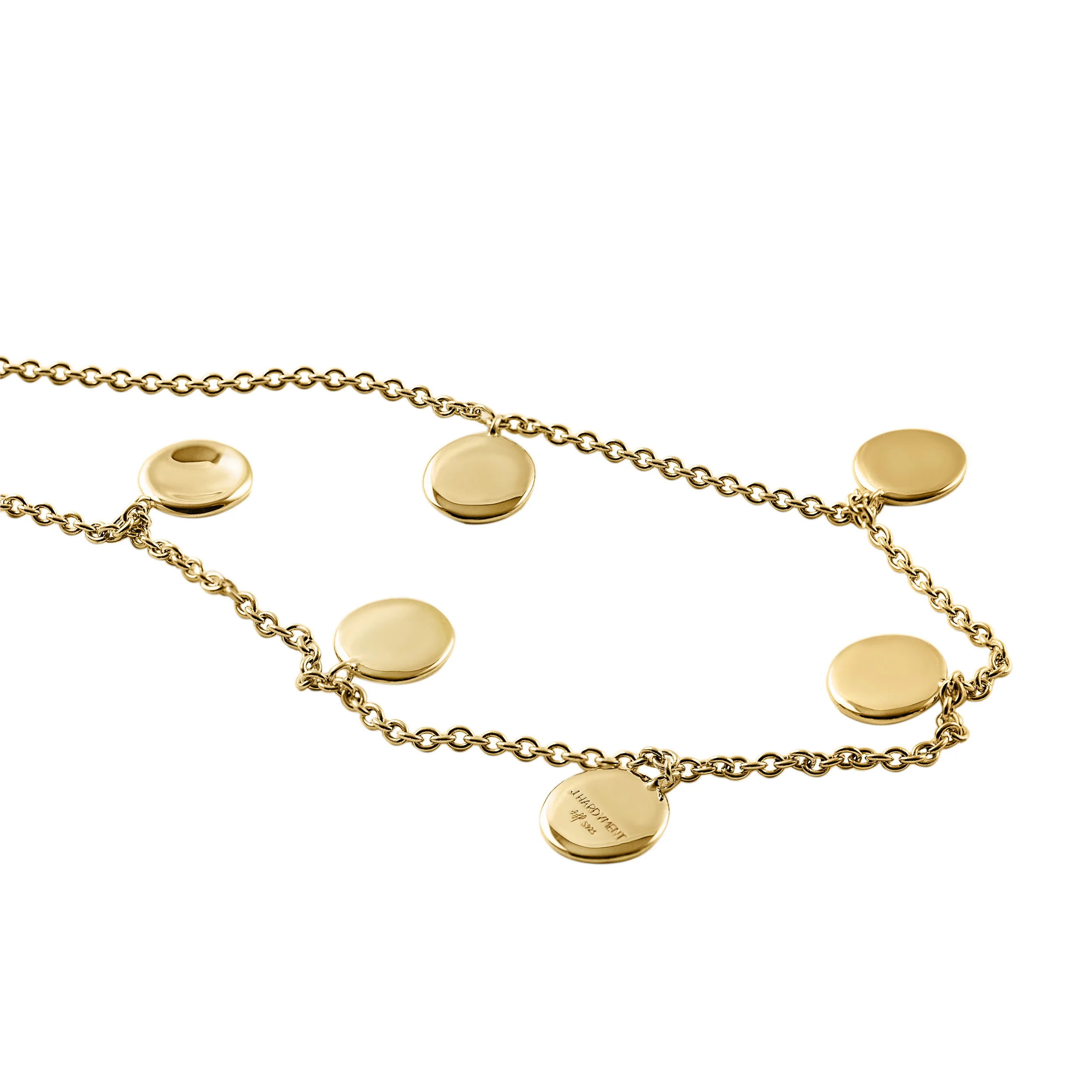 Small Thumbprints Charm Necklace (YG) 3.jpg