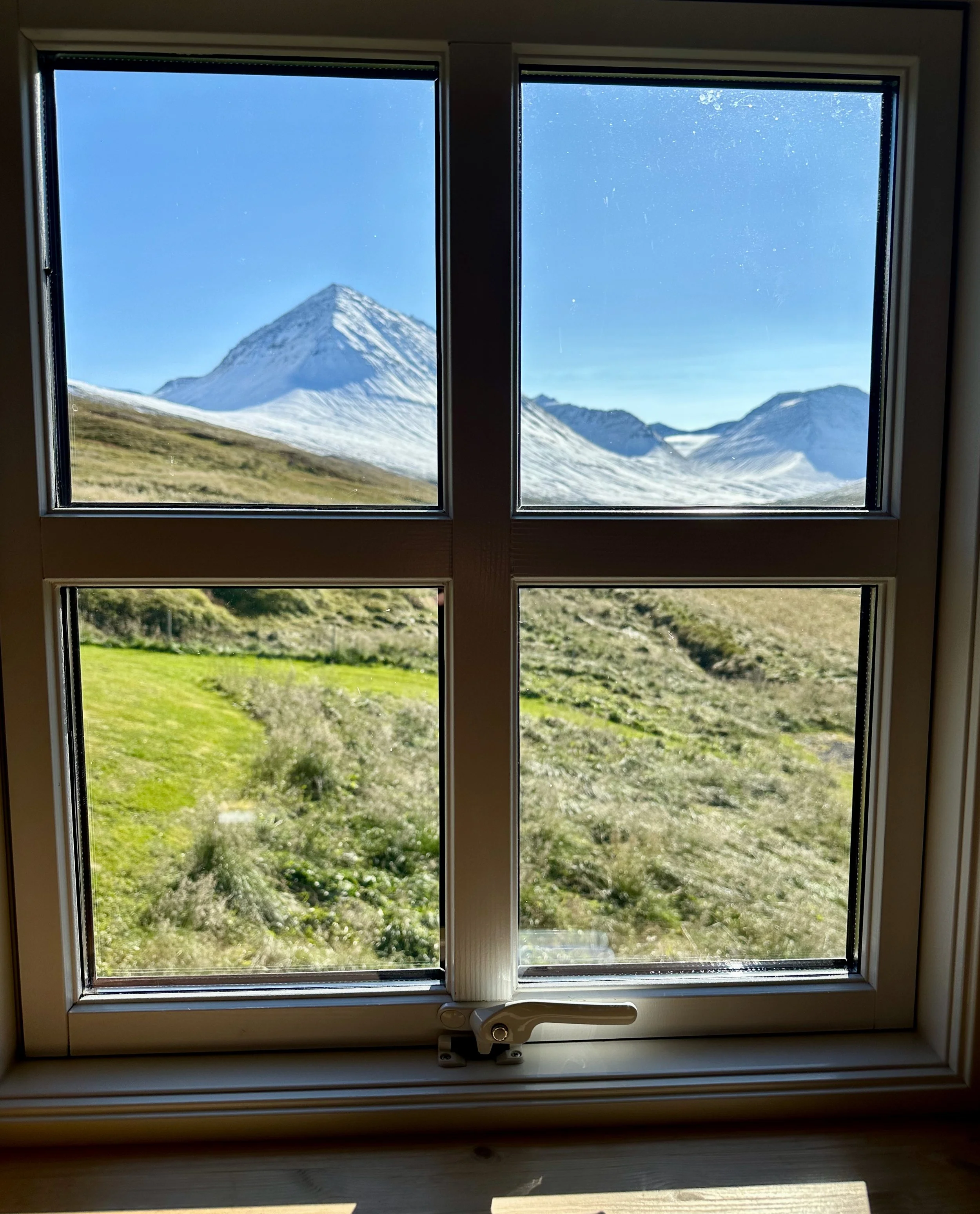Mountain view from cabin