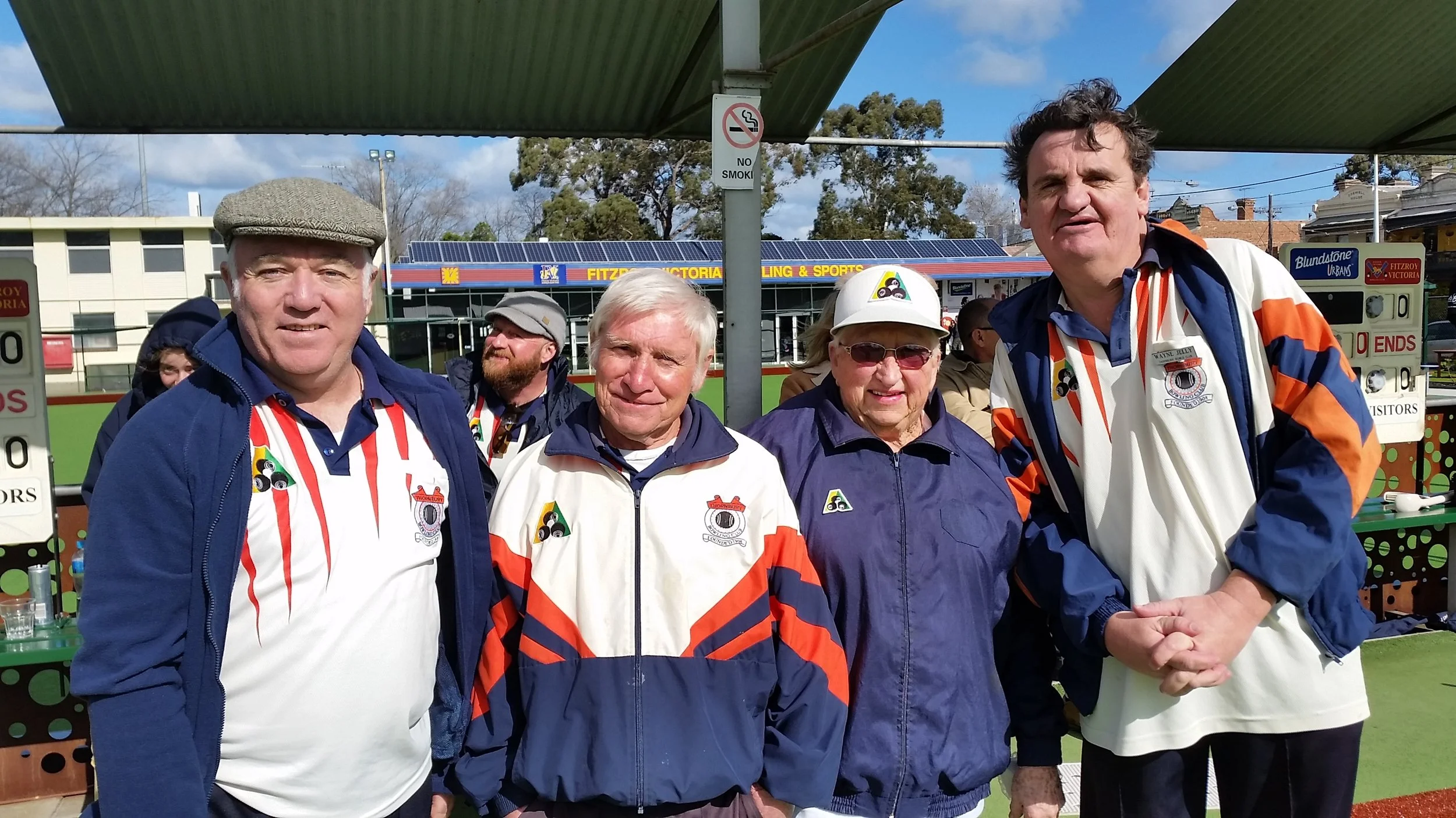  BPL Cup 2017 - Graham, Cliff, Jean and Wayne competing at Fitzroy. 