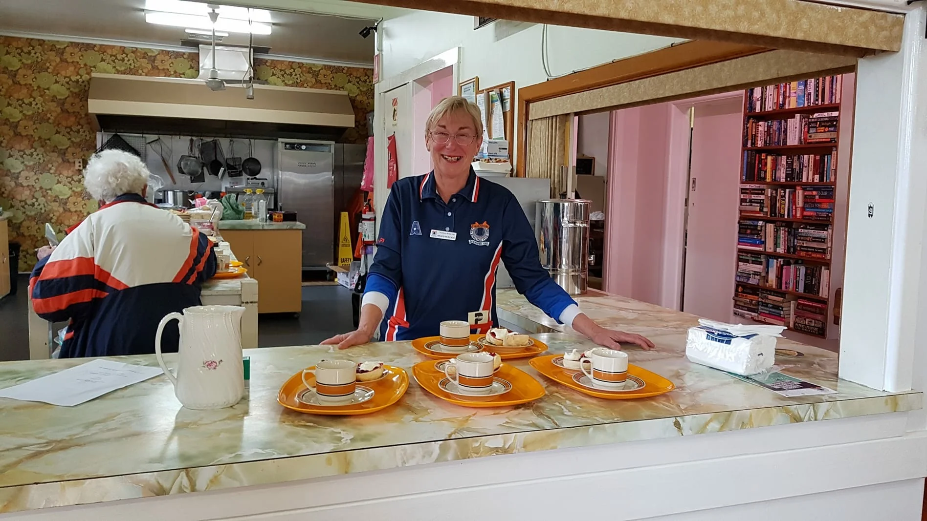 Megan in kitchen.JPG