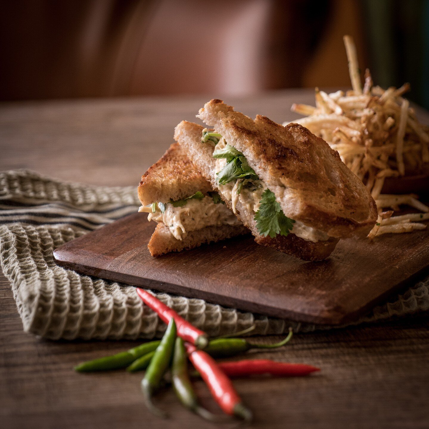 LONG WEEKEND LOVING

The best comfort food! Toasted sarmies. This is our chicken mayonnaise, chilli &amp; coriander toasted sandwich. See our full selection on our menu under each branch on the website (link in bio).

@gatewayumhlanga 
@galleriamall
