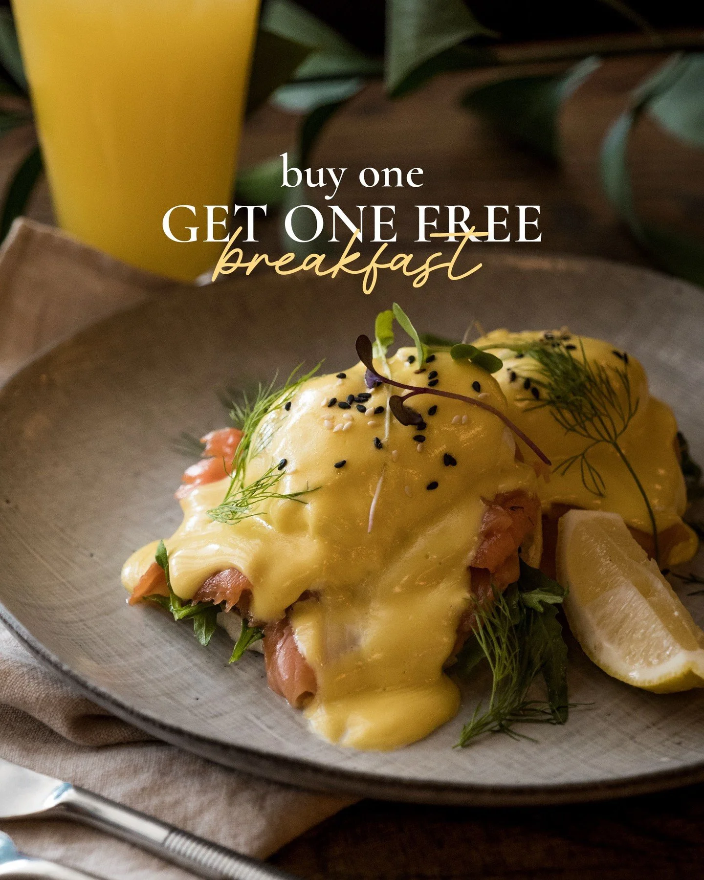 BUY 1 BREAKFAST, GET 1 FREE

Only a few more days for our LOYALTY PROGRAMME members to enjoy this awesome special. GET 1 FREE BREAKFAST when you order any breakfast at Circus Circus until the 23rd of January.

If you would like to join our Loyalty Pr