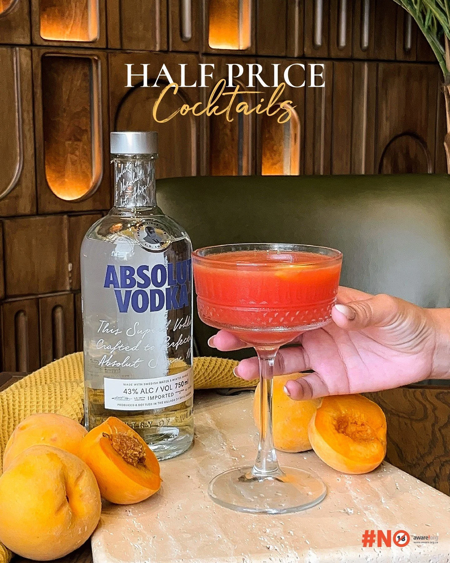 Tropical, juicy, and twice as nice at half the price. 🌴🍑 Join us at Circus Circus for HALF PRICE COCKTAILS until 31 March, 3pm - 7pm daily.

Terms &amp; Conditions
EE&amp;OE. Valid until 31 March 2026 only. 3pm - 7pm at all stores. No take aways. N