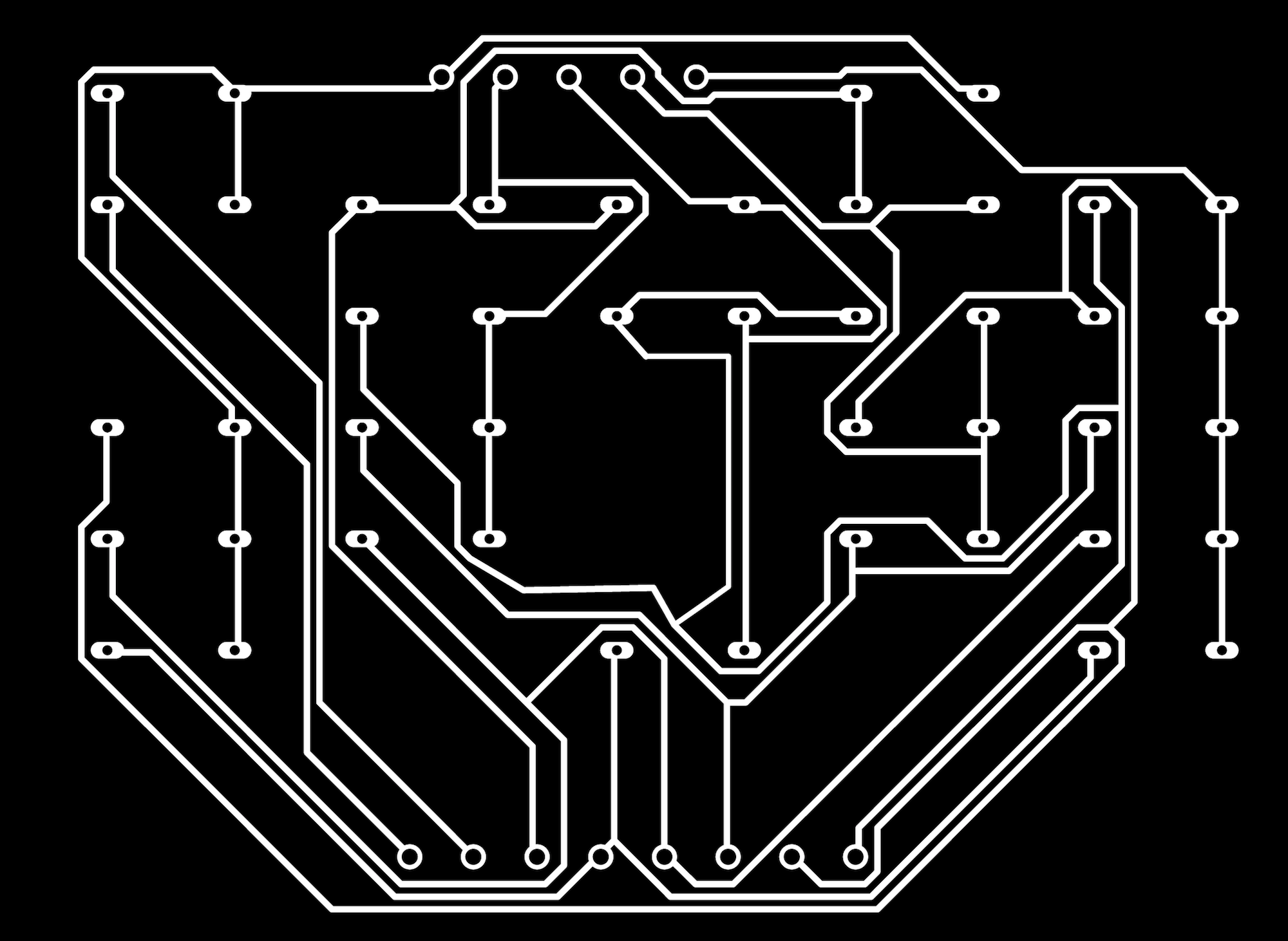 So this is PCBBasic2.0. Hopefully I got it right this time. I already made the PCB haven't soldered it yet. I cut really silly looking outlines so I may fix that still. 