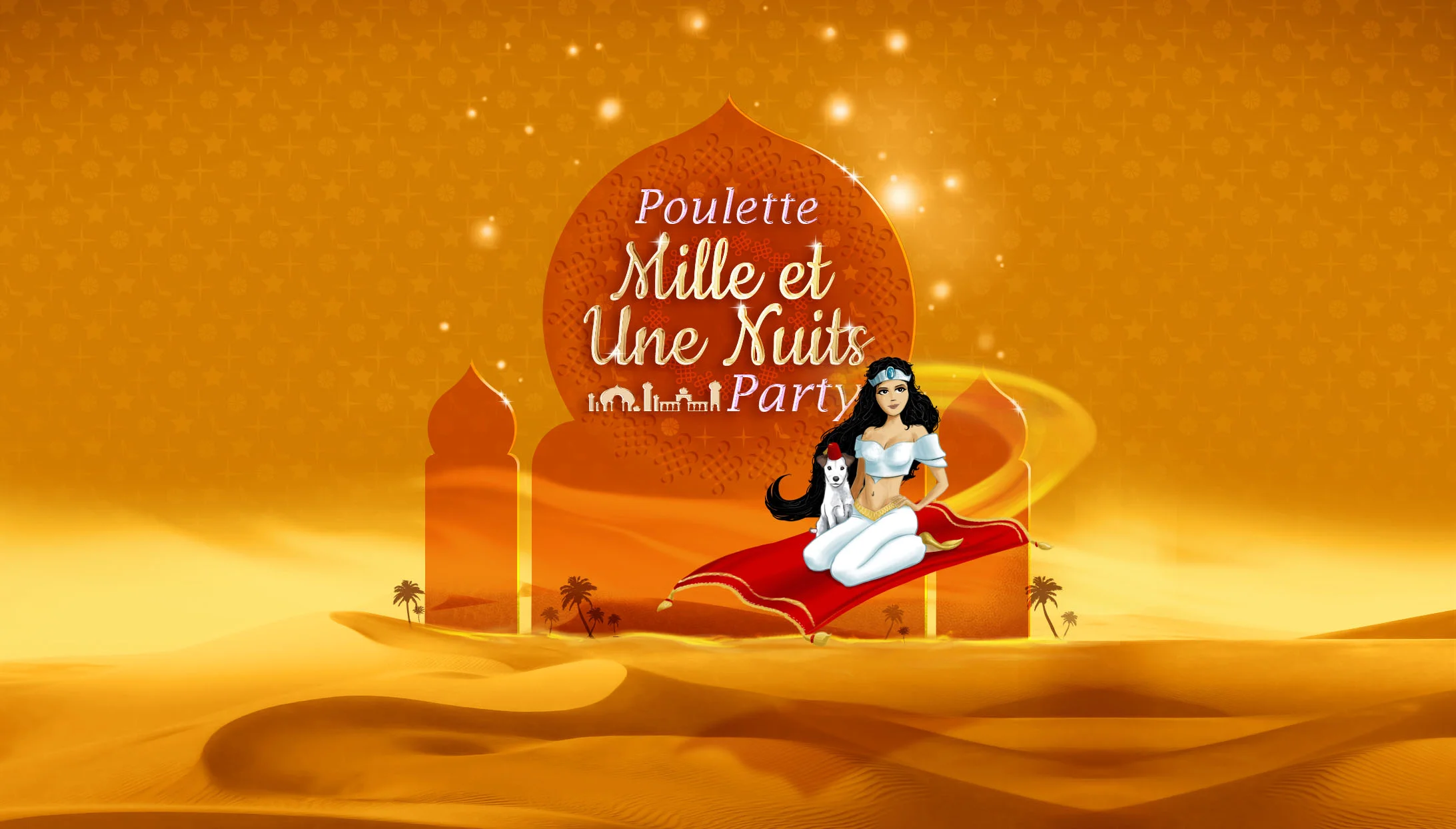 Visuel identitaire de la soirée. 