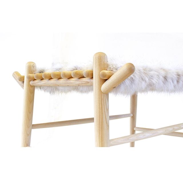 Detail of Sweet bench &ldquo;Tekstilt&rdquo; exhibition @snedkernesefterarsudstilling in @kadkdk 2014. Made together with @onecollection_official -
-
-

#snedkernesefter&aring;rsudstilling2014 #furniture #furnituredesign #asketr&aelig; #wood #silverf
