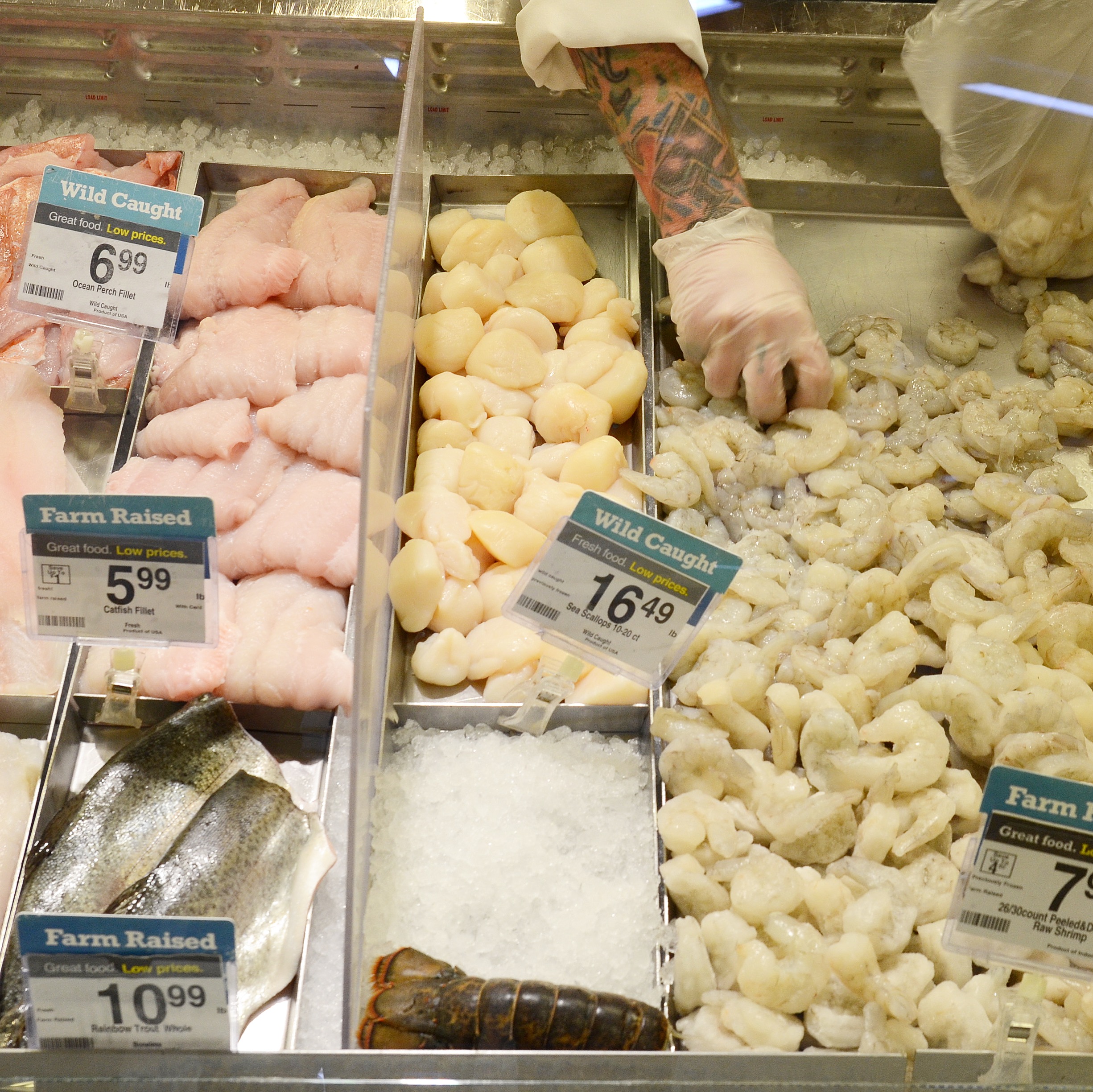 I chose 1 lb of peeled & de-vained raw shrimp because I was craving shrimp tacos, and tacos are always a good idea :)