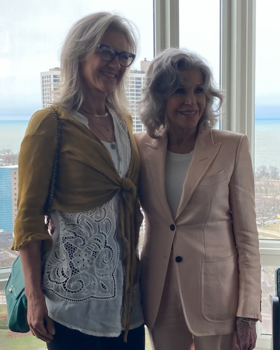 lucky opportunity to meet Jane Fonda this past week, supporting reproductive rights with Personal PAC

happy international women&rsquo;s day