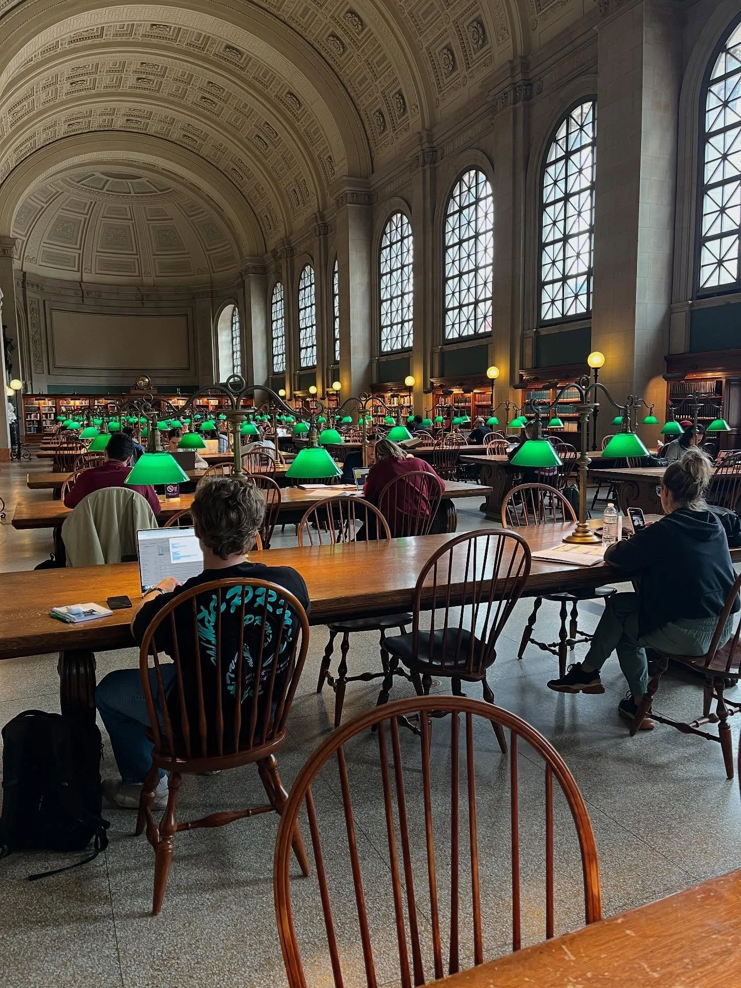 deep swell of emotion, finding this reverent, beautiful space with an empty chair for me, in an in-between moment when I was not sure of my next steps for the day

whatever your politics, a library is a place for everyone, and one of the many gifts o